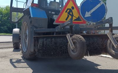 Услуги дорожной щетки на базе МТЗ - Ленск, заказать или взять в аренду