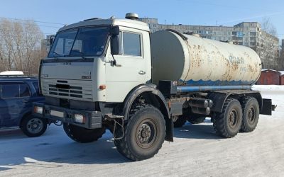 Цистерна-водовоз на базе Камаз - Покровск, заказать или взять в аренду