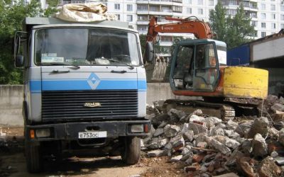Вывоз строительного мусора, погрузчики, самосвалы, грузчики - Якутск, цены, предложения специалистов