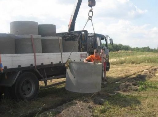 Перевозка бетонных колец и колодцев манипулятором стоимость услуг и где заказать - Якутск